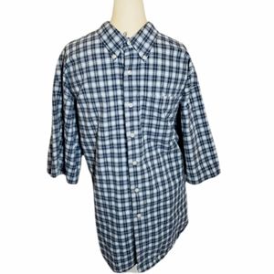HAGGAR Mens Shirt sleeve dress Shirt